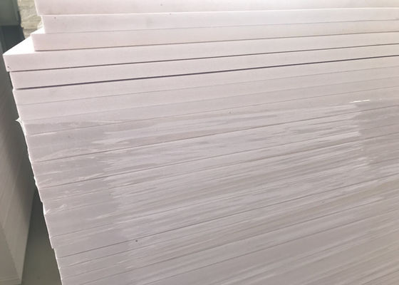 Thin Lightweight Pvc Hard Foam Board , Pvc Decorative Sheet Fade Resistant Printing