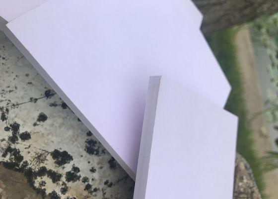 Polyvinyl Chloride Sintra PVC Foam Board 0.3g / Cm3 Density Advertising Siganboards