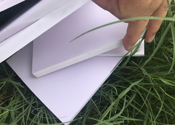 Polyvinyl Chloride Construction Styrofoam Sheets , 10mm Foam Board Outdoor Decoration