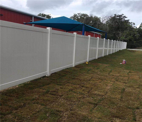 White Rigid Vinyl Picket Fence For Home Sercurity Landscaper Vinyl Picket Fence